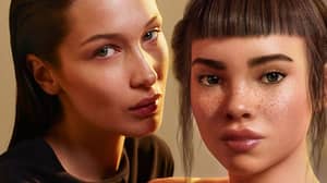 Calvin Klein为贝拉·哈迪德亲吻电脑合成模特的广告道歉