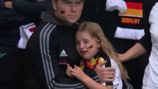 为“2020年欧洲杯”比赛中哭泣的德国年轻支持者筹集的资金达到1万英镑