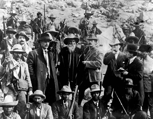 1913年的墨西哥革命。学分：PA