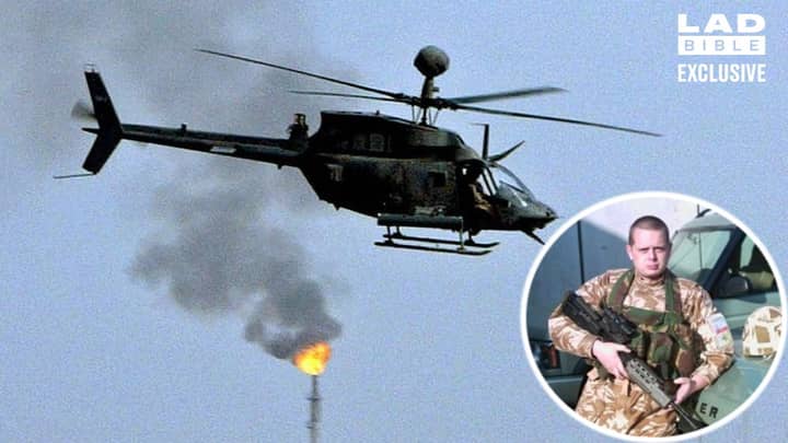 伊拉克战争资深人士描述了他对死亡的恐惧，直升机导弹警告发出